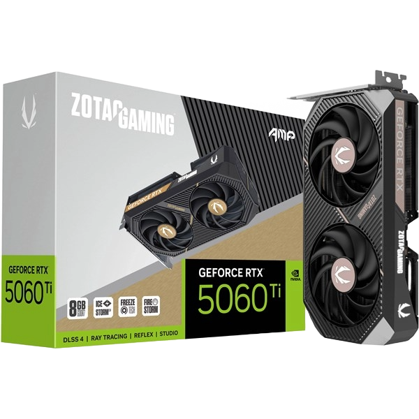 Zotac GeForce RTX 5060 Ti AMP! Edition OC 8GB GDDR7 Graphics Card